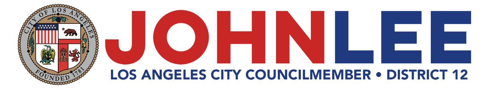 John Lee LA Council Member - District 12 Logo for John Lee LA Council Member - District 12